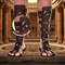 UNDERWRAPS Mens Greek Roman Sandals - Warrior, Knight Armor, Medieval Sandals, Cosplay and Halloween Accessories, Soldier, Viking, Renaissance Sandals(One Size)